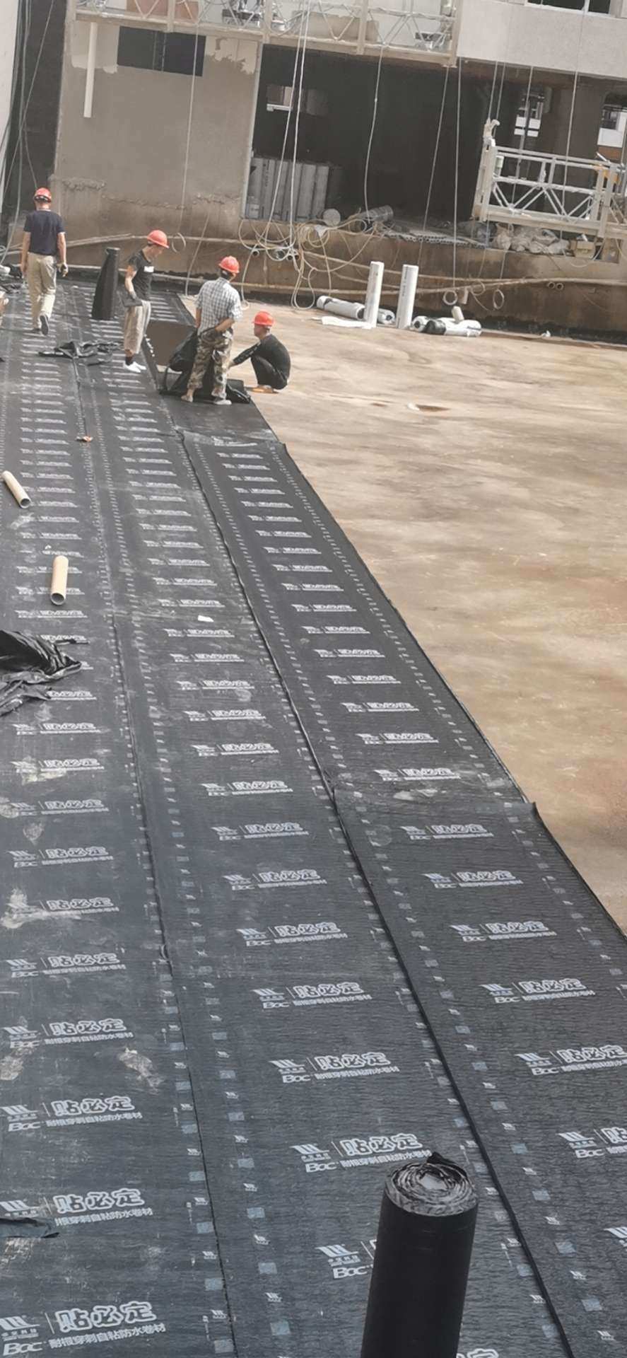 地下室顶板防水卷材施工工艺及建筑防水卷材产品销售解析